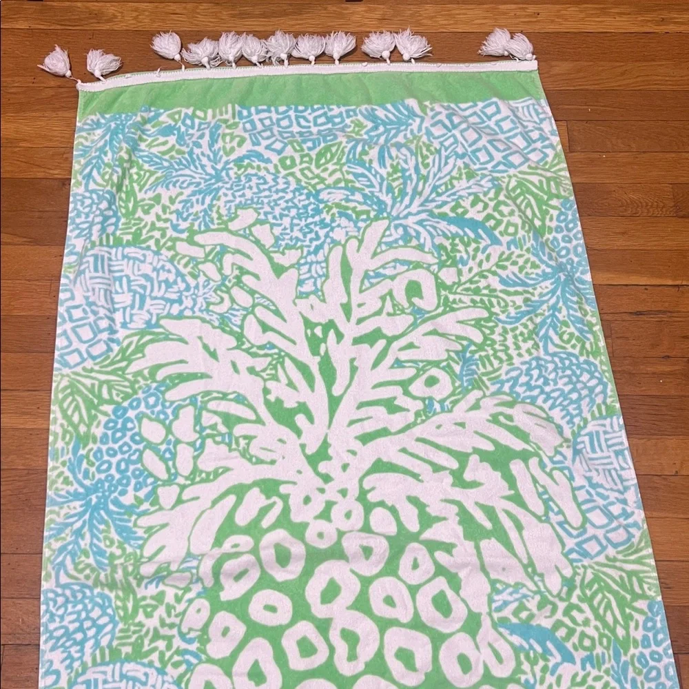 Lilly Pulitzer For Pottery Barn Tassel Beach Towel, OSFM